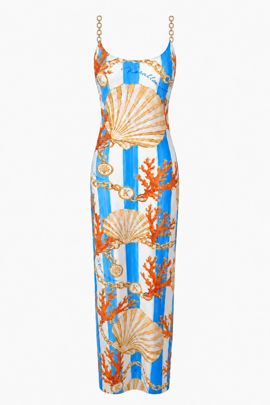 Conchiglia Chain Maxi Dress