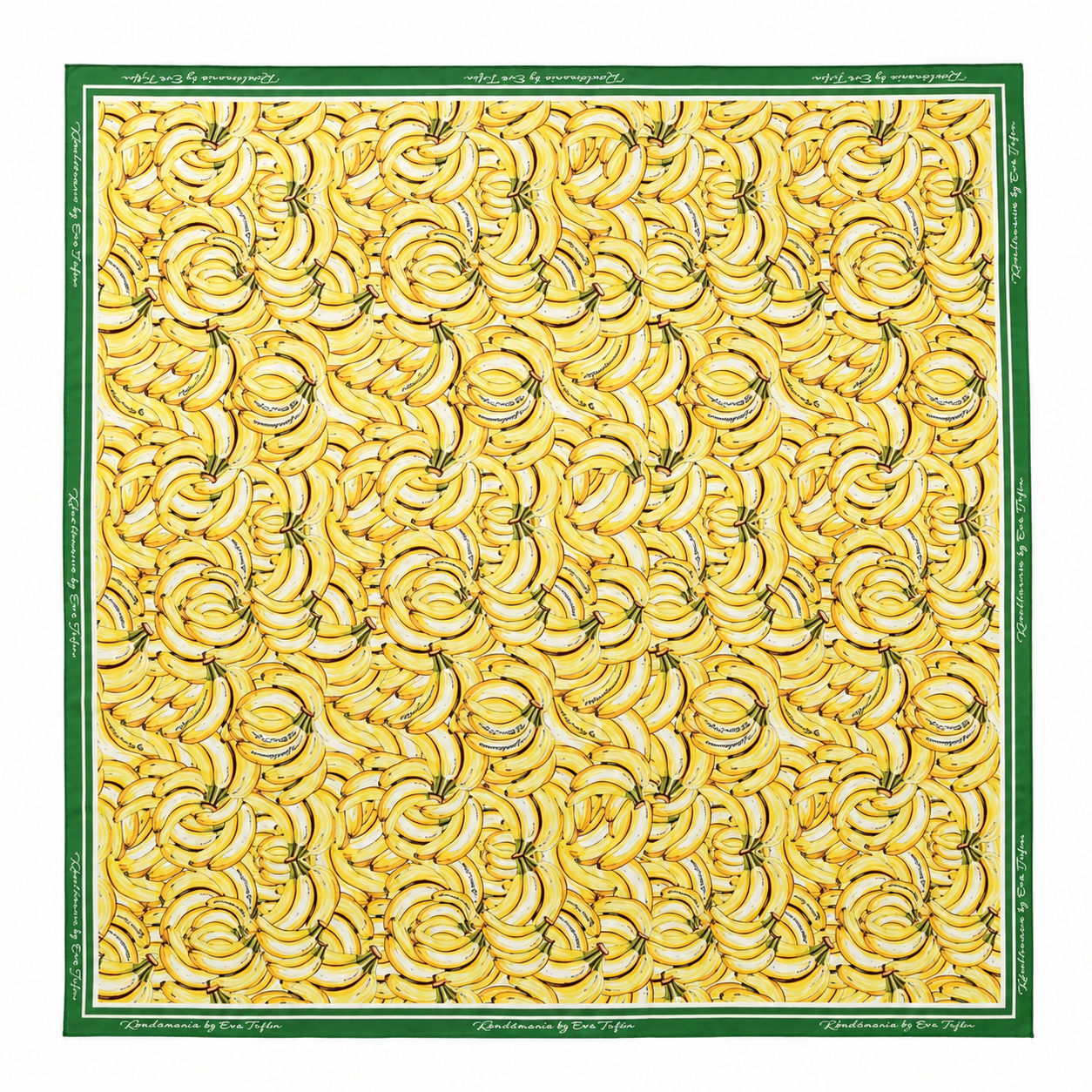 Green Nana Silk Scarf