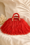 Rosso Kaia Raffia