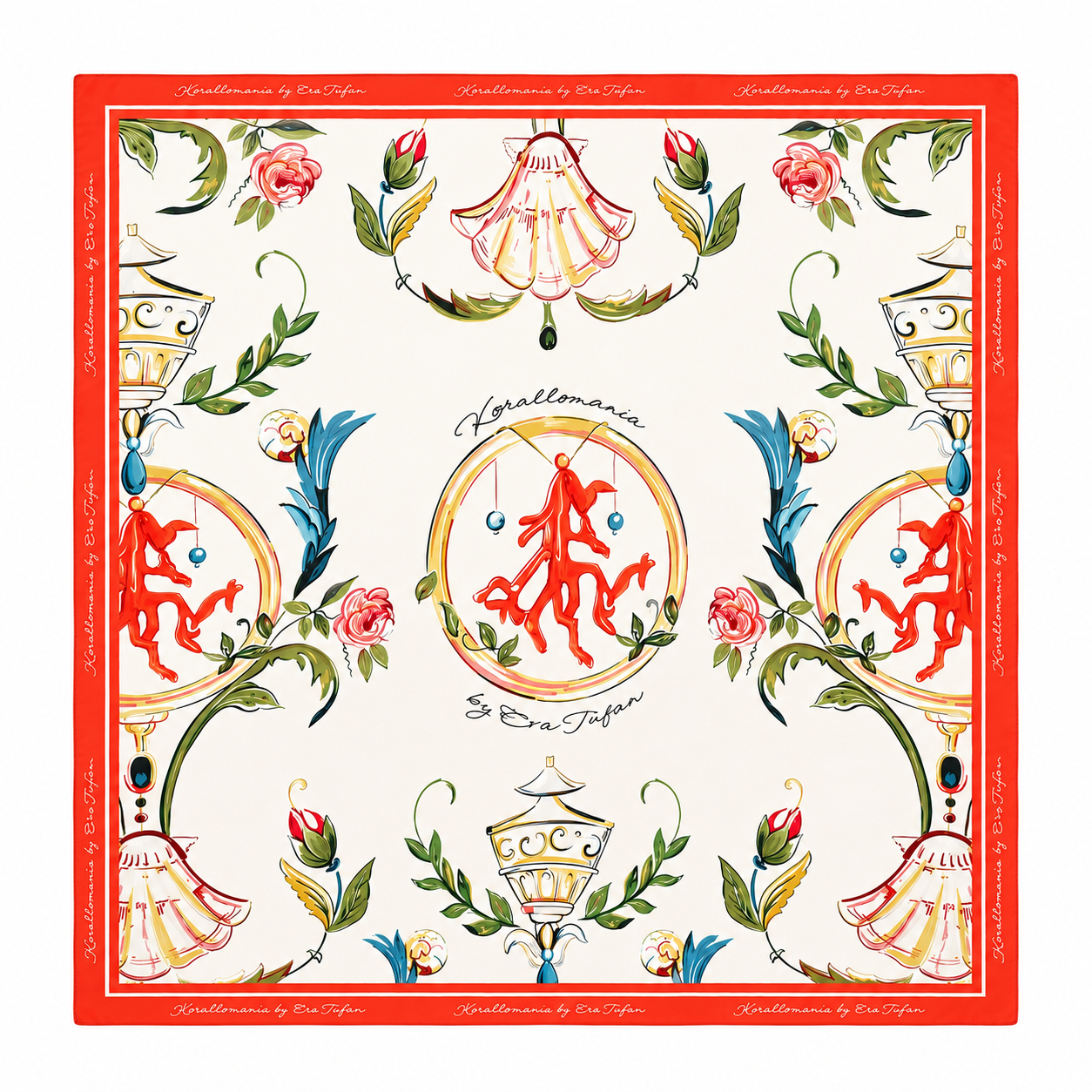 Amalfi Silk Scarf