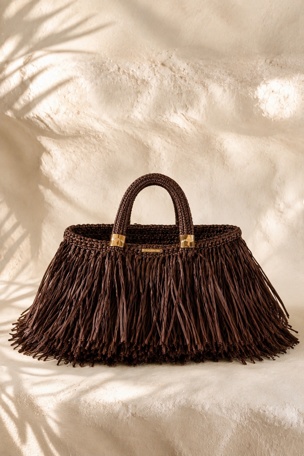 Chocolate Kaia Raffia