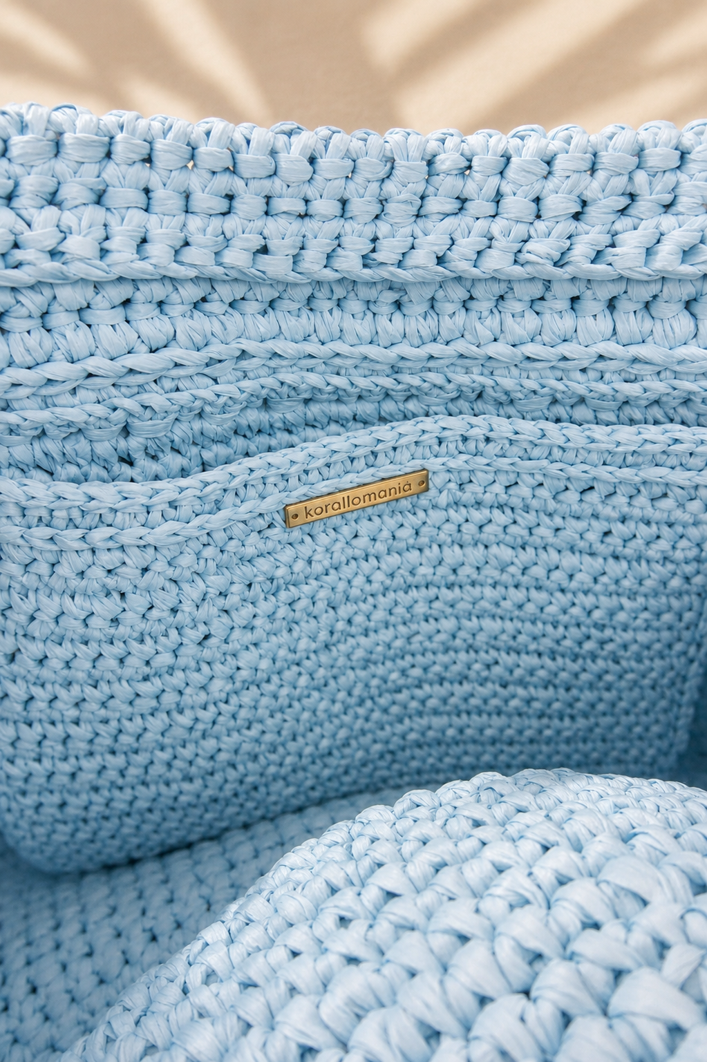 Azzurro Kaia Raffia